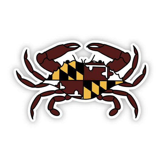 Maryland Crab Commanders Football Sticker