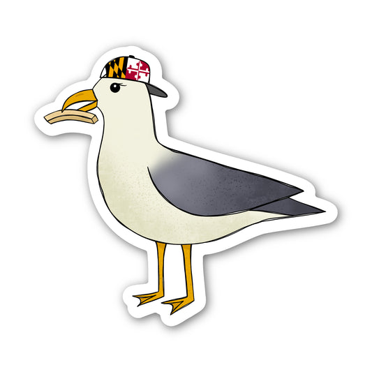 Maryland Seagull Sticker