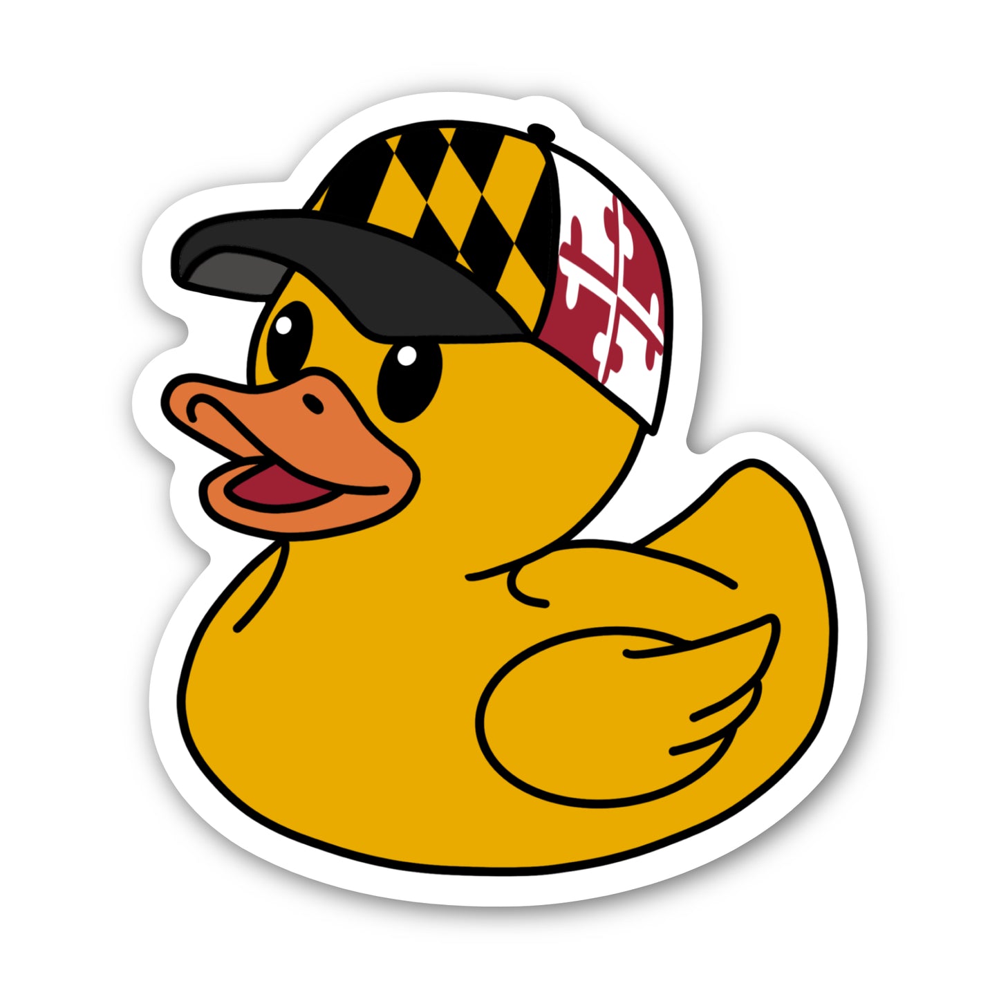 Maryland Rubber Duck Sticker
