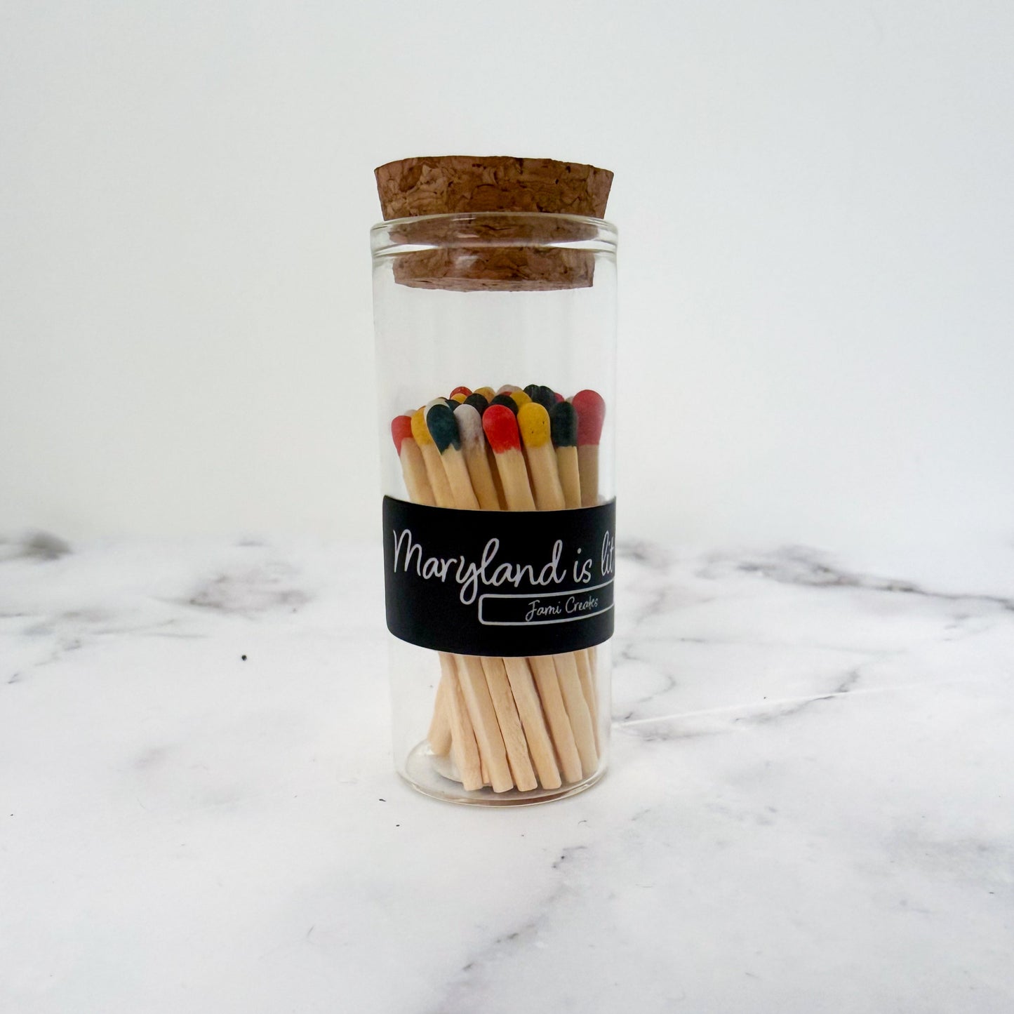Maryland Is Lit Matchstick Holder