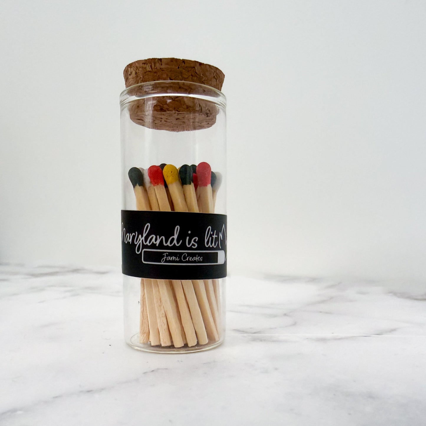 Maryland Is Lit Matchstick Holder