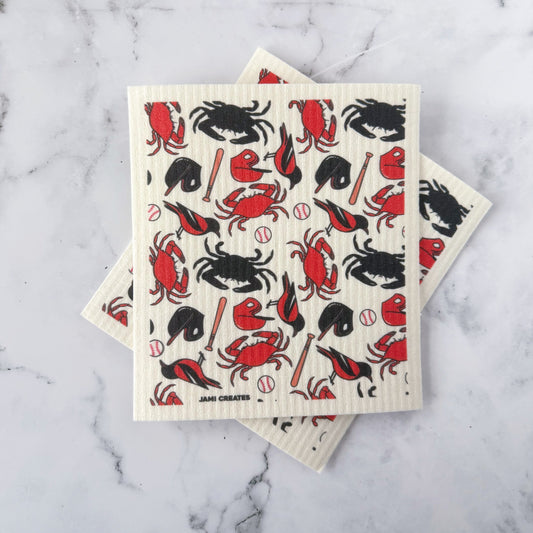 Baltimore Orioles Swedish Dish Cloth