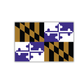 Baltimore Football Ravens Maryland Flag Sticker