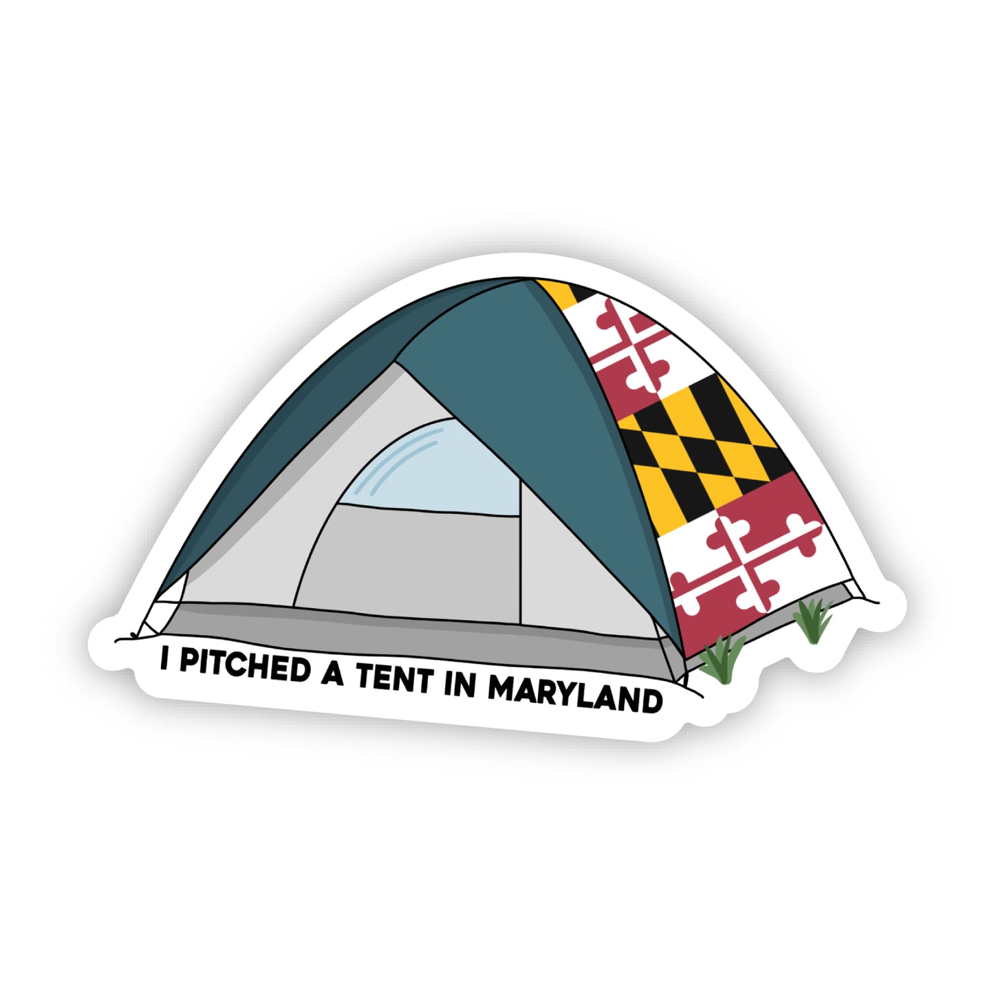 Maryland Tent Sticker