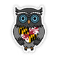 Maryland Owl Sticker