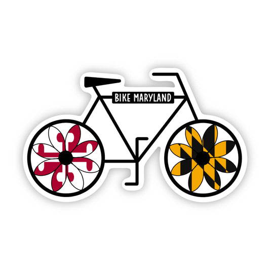 Bike Maryland Sticker
