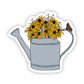 Black Eyed Susan Watering Can Sticker