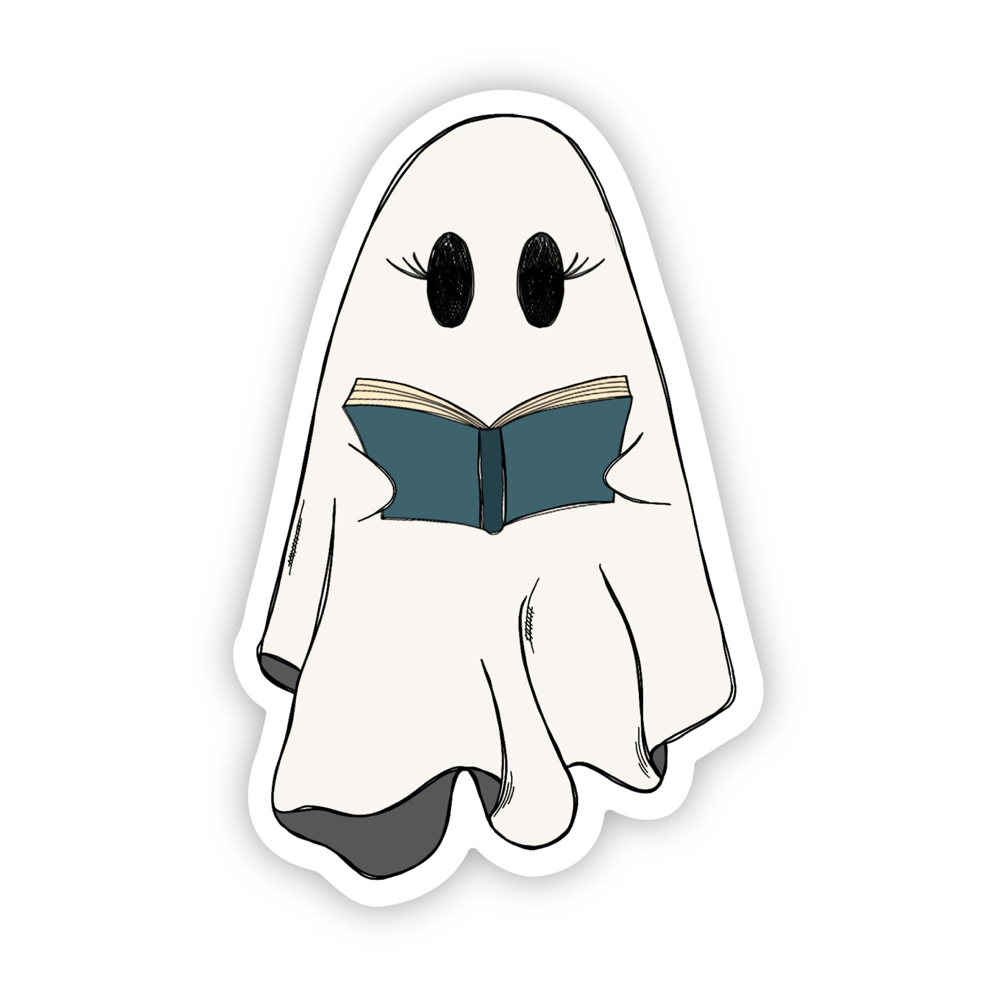 Ghost Reading Sticker