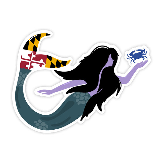 Maryland Mermaid Sticker