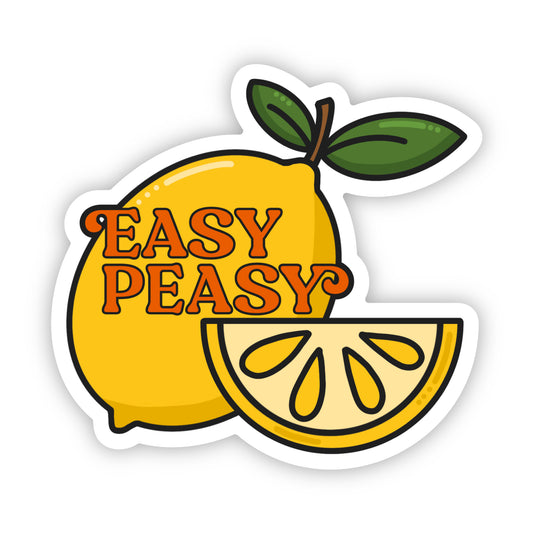 Easy Peasy Lemon Sticker