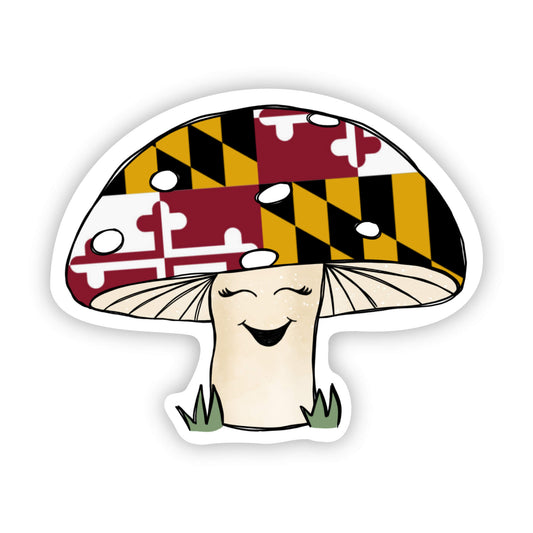 Maryland Mushroom Sticker