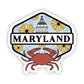 Maryland State Capital Sticker