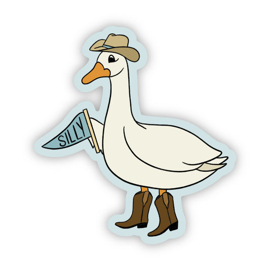 Silly Goose Sticker