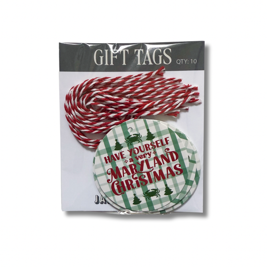 Have Yourself a Very Maryland Christmas Gift Tags