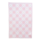 Pink Flowers Patterned Waffle Kitchen Dish Towel