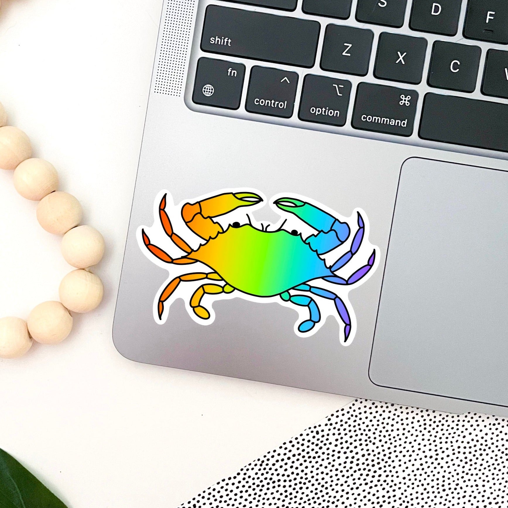 Rainbow Crab Pride Sticker – Jami Creates
