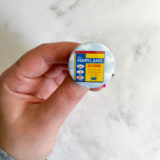 Maryland Seasoning Button / Badge
