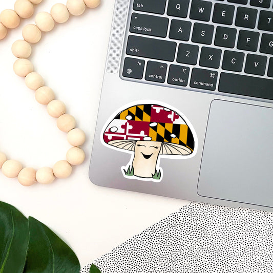 Maryland Mushroom Sticker