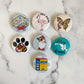 Maryland Butterfly Button / Badge (Buy 4 Get 1 FREE)