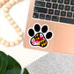 Maryland Dog Paw Sticker