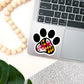 Maryland Dog Paw Sticker