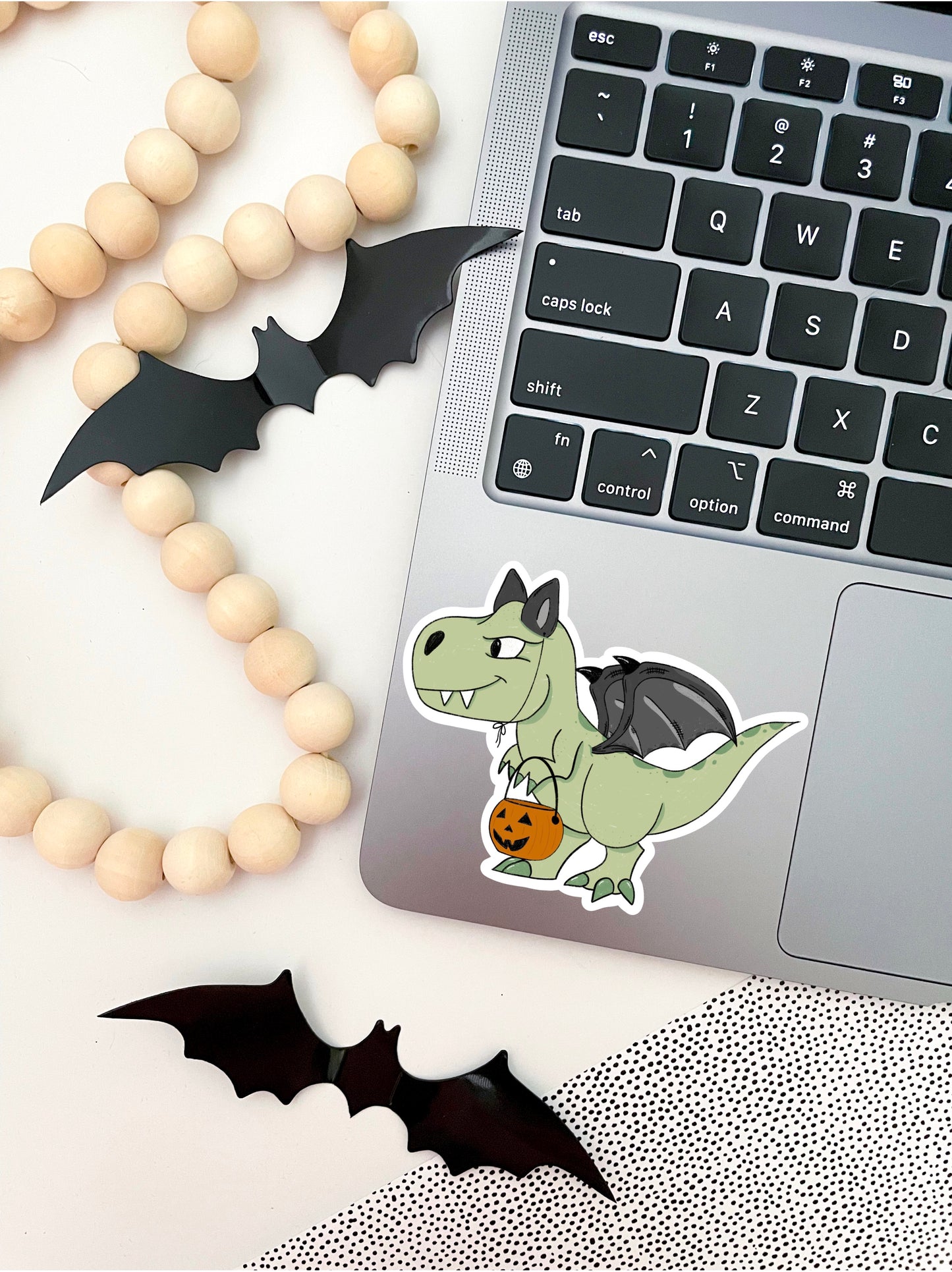 Dino Bat Sticker